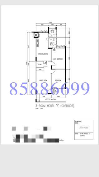 Blk 115 Yishun Ring Road (Yishun), HDB 3 Rooms #156842812